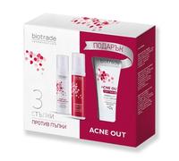 Acne Out Pack Hydro Active Acne Modratante + Lozione Acne + Gel Detergente