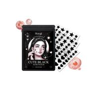 Acnes Patch Pimple Patch Black Star and Heart Shaped Acnes Absorbing Cover Patch Hydrocolloid Acnes Patches for Face Zit