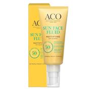 ACO Sun Opacifying Face Fluid SPF50 40ml | Protezione solare Oil-Control per ...