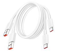 ACOCOBUY 120W 1m 2 Pack Cavo USB C Ricarica Rapida per Redmi Note 15/14 Pro | 6A Cavo Type C 100W 90W Ricarica Rapida per Xiaomi 17T/15T/14T/13T/12T/11T Pro per POCO X8/F8/M8/X7/X6/X5/X4/X3 Pad 8 7 6 5