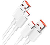 ACOCOBUY 120W 2m 2 Pack Cavo USB C Ricarica Rapida per Redmi Note 15/14 Pro | 6A Cavo Type C 100W 90W Ricarica Rapida per Xiaomi 17T/15T/14T/13T/12T/11T Pro per POCO X8/F8/M8/X7/X6/X5/X4/X3 Pad 8 7 6 5