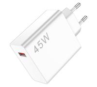 ACOCOBUY 45W Turbo Caricabatterie Rapido per Redmi Note 14 Pro POCO M7 Pro X7 Tipo A Caricabatterie Turbo Charging per Xiaomi Redmi Note 13 12 11 10S POCO M6 X5 M5s M4 X3 F3 Mi 11 10T Lite Mi Pad 7 6