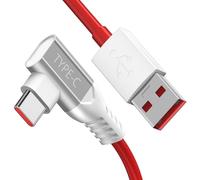 ACOCOBUY Cavo USB C con Angolo di 90 Gradi 1,8m per OnePlus 65W SuperVooc Cavo di Ricarica Rapida USB di Tipo C Warp Charge per OnePlus Nord CE 2/2T/11/10 Pro/8 Pro/7T Pro/6T/6/5T/5/3T/CE 2 Lite