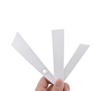 Acoeitl 3 spatole in plastica bianca per spalmare colla, raschietto, spazzole, resistenti, flessibili, facili da pulire, kit di spatole per colla per la lavorazione del legno, progetti adesivi in