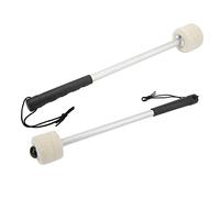 ACOGEDO 2 Pezzi di Bacchette per Percussioni Compatte Portatili Leggere e Professionali Strumenti Pratici Parti per Grancasse di Percussioni Bassi D Bacchette per Kit Campanelle Set Campane