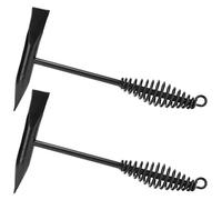 ACOGEDO 2 Pezzi Martello per Scheggiatura per Saldatori 250mm Maniglia a Molla Strumento per la Rimozione degli Spruzzi di Scorie di Saldatura Deformazione della Corrosione Martello per Scheggiatura