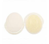 ACOGEDO 2 Pezzi Spazzola Bagno per Bambini Massaggiatore per Testa in Silicone Morbido con Cinturino Antiscivolo per Neonati Bambini Adulti Cura del Cuoio Capelluto Doccia (WHITE)