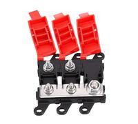 ACOGEDO 200A In-2-Out High-Current Block with Bottom Buckle Expansion for