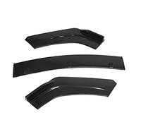 ACOGEDO 3 Pezzi Paraurti Anteriore Lip Splitter Spoiler Anticollisione Antipioggia Parti del Corpo per Auto Che Aggiungono un Senso Durab Paraurti Anteriore Spoilerparaurti Lipbumper Splitter (stile