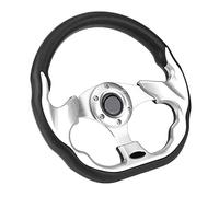 ACOGEDO 320mm l'ultima Modifica dello Sterzo in Fibra di Carbonio Mini Volante Alla Deriva (rosso） e controllabilità Morbido Si Sperimenta la Pelle Scamosciata Realizzato per Portare un Telaio