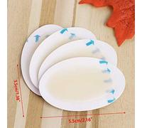 ACOGEDO 4pcs Bandagi di Blister con Tallone con Cuscinetti di Protezione in Gel Idrocolloide Adesivo per la Prevenzione dello Sfregamento, Cuscini per Comfort e Protezione, Design Invisibile per (A)