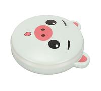 ACOGEDO 5 su 1 Caldo a Mano Elettrica con Specchio e Luce Notturna a LED, Banco di Alimentazione Ricaricabile, Design del Maiale Blu Portatile (maiale blu)