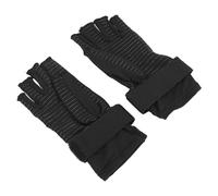 ACOGEDO a metà Dita Silicone Design Anti -slip per Compressione dell'artrite e Recupero del Dito Antidolorifico - Materiale in Fibra di Rame Regolabile (S)