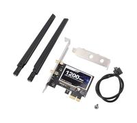 ACOGEDO Adattatore Scheda PCIE Dual Band 1200Mbps con 4.2 per Laptop e Desktop