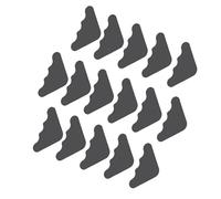 ACOGEDO Adesivi per Moquette Anti-Slittamento-Cuscinetti per Tappeti Adesivi a Doppia Faccia a Doppia Faccia per Divani e Tappetini di Danza-Nastro per Moquette PU Nero, Riutilizzabile e Lavabile