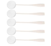 ACOGEDO Applicatore di Lozioni a Manico Lungo per Corpo - 5% PVA Polvera Morbida, Assorbimento d'acqua Eccellente e Pelle Friendly per Uso Domestico, Bianco (WHITE)