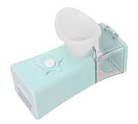 ACOGEDO Atomizzazione della Nebbia di Nanometri per Occhiali Elettrici per Idratazione e Idratazione, Ricarica USB Portatile per Casa e Viaggi, Verde (GREEN)