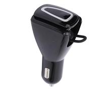 ACOGEDO Auricolari Wireless Singoli con Caricatore per Auto USB Ricarica Magnetica Auricolare da Guida per il Dispositivo di Guida Risponde Automaticamente Alla Chiamata Effettuata Quando la