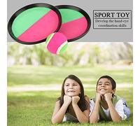ACOGEDO Bambini Sport Toy Toss And Catch Game Activity per la Spiaggia e Il Divertimento all'aperto con Cinturino a Mano Regolabile, Materiale Addominali Sicuro