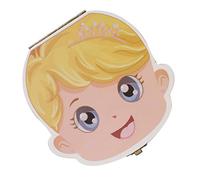 ACOGEDO BAMBINO BAMBINO DEGLI BASSI BAMBINI Organizzatore del Ricordo con Fori Individuali per lo Stoccaggio dei Denti Primari, Materiale in Legno Resistente Alla Corrosione, Etichette Inglesi per