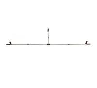 ACOGEDO Barella per Gambe a 3 Barre Macchina per Allenamento per Stretching Divisa per Gambe Regolabile a 9 Fori per Danza Classica Palestra a Casa L'Acciaio per Esercizi Che Fornisce Durevole e