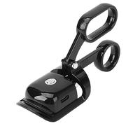 ACOGEDO Bigodino Ciglia Riscaldato con 3 Marcia Controllo della Temperatura - Mini Bigottano Elettrico di Lunga Durata e Portatile per un Magnifico Ricciolo e uno Stile Senza Sforzo, Nero (BLACK)