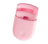 ACOGEDO Bigodino di Ciglia in Plastica Rosa delle Dimensioni di un Viaggio con Curling di Lunga Durata, Mini Design e Radiante Ad Angolo Largo per Facilitti e Ritmo Rapidi (PINK)