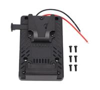 ACOGEDO Blocco Piastra Batteria Universale con Attacco a V con 7 Uscite Porte DC Multiple Rubinetto D per Fotocamera Luce LED DSLR BMPCC 4K 6K