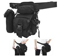 ACOGEDO Borsa per Gamba a Caduta Zaino a Tracolla Multiuso di Grande capacità Borsa per Coscia per Ciclismo Campeggio Escursionismo Avventure all'aria Aperta