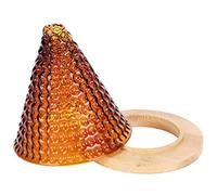 ACOGEDO Caffettiera Filtro in Vetro Riutilizzabile Gocciolatore per caffè Imbuto Bollitore Accessori per Birra Imbuto per caffè Marrone e Combinato Può Essere Utilizzato Appositamente per Preparare