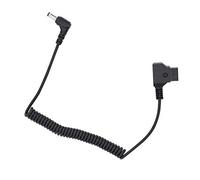 ACOGEDO Cavo di Alimentazione con Presa D Maschio a CC 5,5x2,5 Mm, Cavo Elastico Anti Invecchiamento con Molla a Spirale, con Giunto Stretto e Saldo, per Luce LED per Monitor