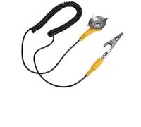 ACOGEDO Cavo di Terra Statico Materiale PVC PU Cavo di elettricità Statica con Clamp/Holder Buona elasticità di Terra Gro StaticoCavo di AntistaticoCavo di elettricità AntistaticoTerra Antistatica