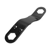 ACOGEDO Chiave Piegata a Doppia estremità, Strumento per Tappo di Scarico dello Scaldabagno per da 7/8" e 15/16" con Denti a Forcella e 4 Tappi di Ricambio, per Manutenzione Invernale