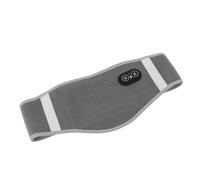 ACOGEDO Cintura di Riscaldamento Posteriore con Riscaldamento in Fibra di Carbonio e 3 modalità di Vibrazione - Cuscinetto Lombare Regolabile per Rilievo di Spalla e Addome con 3 Controlli di