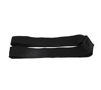 ACOGEDO Cinturino per lo Stretch Yoga per Fitness e Allenamento Versatili - Banda Portatile di Resistenza Nera per flessibilità e Esercizi di Stretching