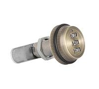 ACOGEDO Codice Meccanico Password a 3 Cifre Cassetta Postale Serratura per Armadietto Lega di qualità in Lega di Zinco con 3 Cifre Lunghe e Impostate per Password di Servizio 1000 LockCabinet (30 mm)