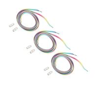 ACOGEDO Comodo Tieless Elastic Senza Tie con 6 Lacci in Nylon e Fibbie Sicure per Bambini, Adulti e Anziani - per Correre, Camminare, Fare Escursioni e Altro Ancora (Arcobaleno)
