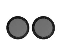ACOGEDO Confezione da 2 Coperture per Griglia per Altoparlanti per Auto da 6,5 pollici, Rete Nera con Telaio in ABS per Protezione del Woofer Stereo per Auto