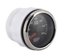 ACOGEDO Contagiri LCD 52 Mm/2 Pollici 6000 Giri/min per Macchine Edili per Motori Fuoribordo Automatici Motociclette e Costruzioni Modificate con l'elevata Precisione Utilizzata Questo Presenta