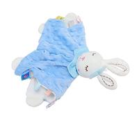 ACOGEDO Coperta di Sicurezza per Bambini Colore Brillante Peluche Confortevole Coperta per Coccole per Bambini Simpatica Bambola per Animali Grigia, Comoda e Importante è il Tuo Questo per i Cade