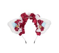 ACOGEDO Copricapo con Orecchie di Gatto con Fiocco in nastro. Accessorio per Capelli con Fascia Carina per Bambini e Adulti (#3)