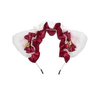 ACOGEDO Copricapo con Orecchie di Gatto con Fiocco in nastro. Accessorio per Capelli con Fascia Carina per Bambini e Adulti (#18)