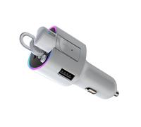 ACOGEDO Cuffie con Cancellazione del Rumore Suono Chiaro Connessione Stabile Auricolari Leggeri Cuffie per Auto Ti Rendono Audio BluAuricolari Cancellazione del Rumore Wireless (WHITE)