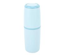 ACOGEDO Custodia da Viaggio per Spazzolino Porta Dentifricio Portatile Elegante Custodia da Viaggio Leggera per Viaggi di Lavoro e Avventure all'aria Aperta (azzurro)
