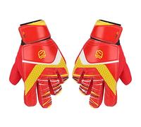 ACOGEDO da Portiere in Lattice Anti -Slip con Supporto al Polso Migliorato per Bambini - Comodi e Sicuri per i Portieri per Gli Appassionati di Calcio
