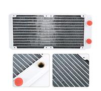 ACOGEDO Dissipatore di Calore in Rame Bianco per Raffreddamento Ad Acqua del Computer con 12 Spruzzo di Calore Superficiale e Scambiatore di stabilità della Lattina, Ad Esempio in 12, Accelera il