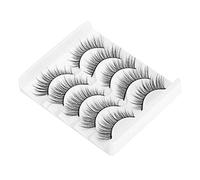 ACOGEDO Estensione delle Ciglia False a Lunghezza Lunghe 3D - Strumento di Bellezza del Look Naturale con Comoda indossabilità per Feste e Uso Quotidiano (Tre D-48)