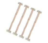 ACOGEDO Fanda del Viso con Clamp/Holder per Sollevamento e Serraggio Istantanei, Impedisce il Calcio della Pelle, il Nylon Elastico Morbido, la Cinghia di Sollevamento Regolabile 4 Pc per le Donne