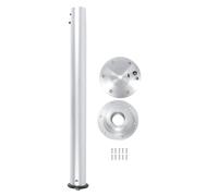 ACOGEDO Gamba Tavolo per 710 Mm Lega di Alluminio Anodizzato Supporto Robusto Base Tavolo Staccabile Supporto per Ponte per Yacht Anodizzato per la Ruggine delle Gambe Adatto Facilmente