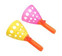 ACOGEDO Game di Palla di Cattura Pop Interattivo per Bambini - Gioco del Basket Sensoriale con Sfida Regolabile - Plastica Leggera per Gioco Interno e Esterno Giallo e Rosa (Giallo Rosa)